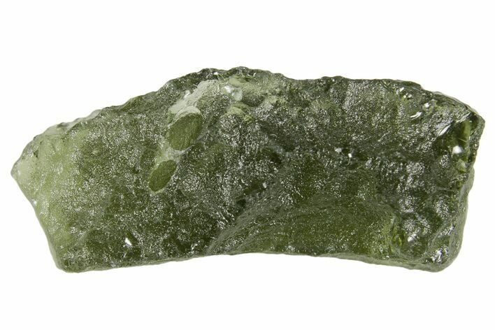 Green Moldavite Tektite ( g) - Czech Republic #359478